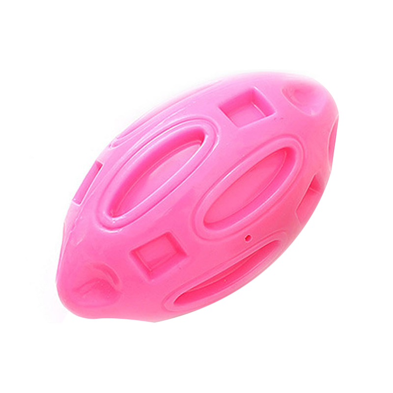 Rugby Ball-shaped Dental Chew Toy for Dogs