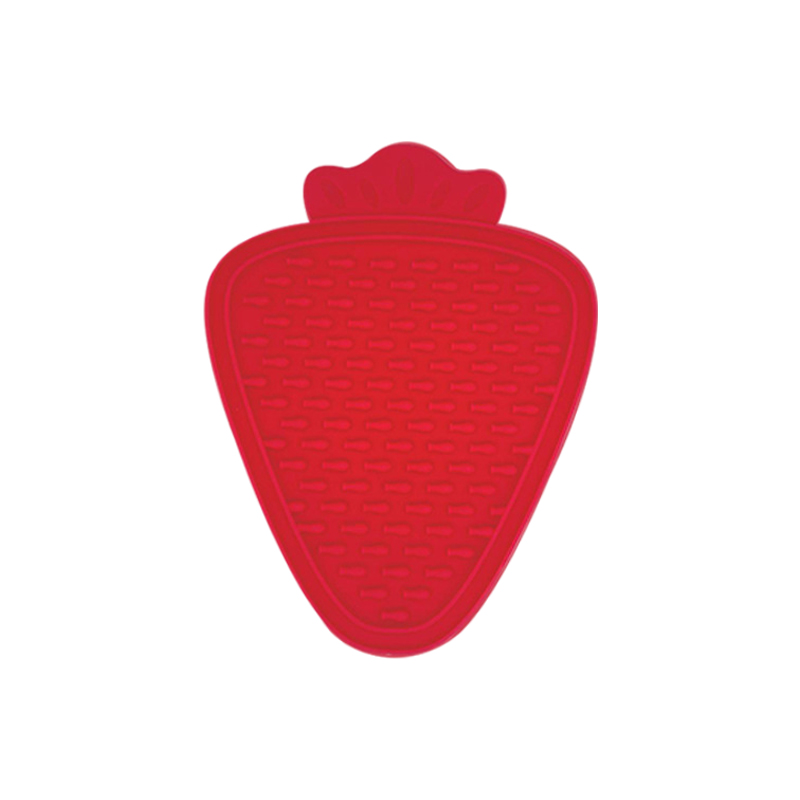 Carrot-Shaped Dog Lick Mat