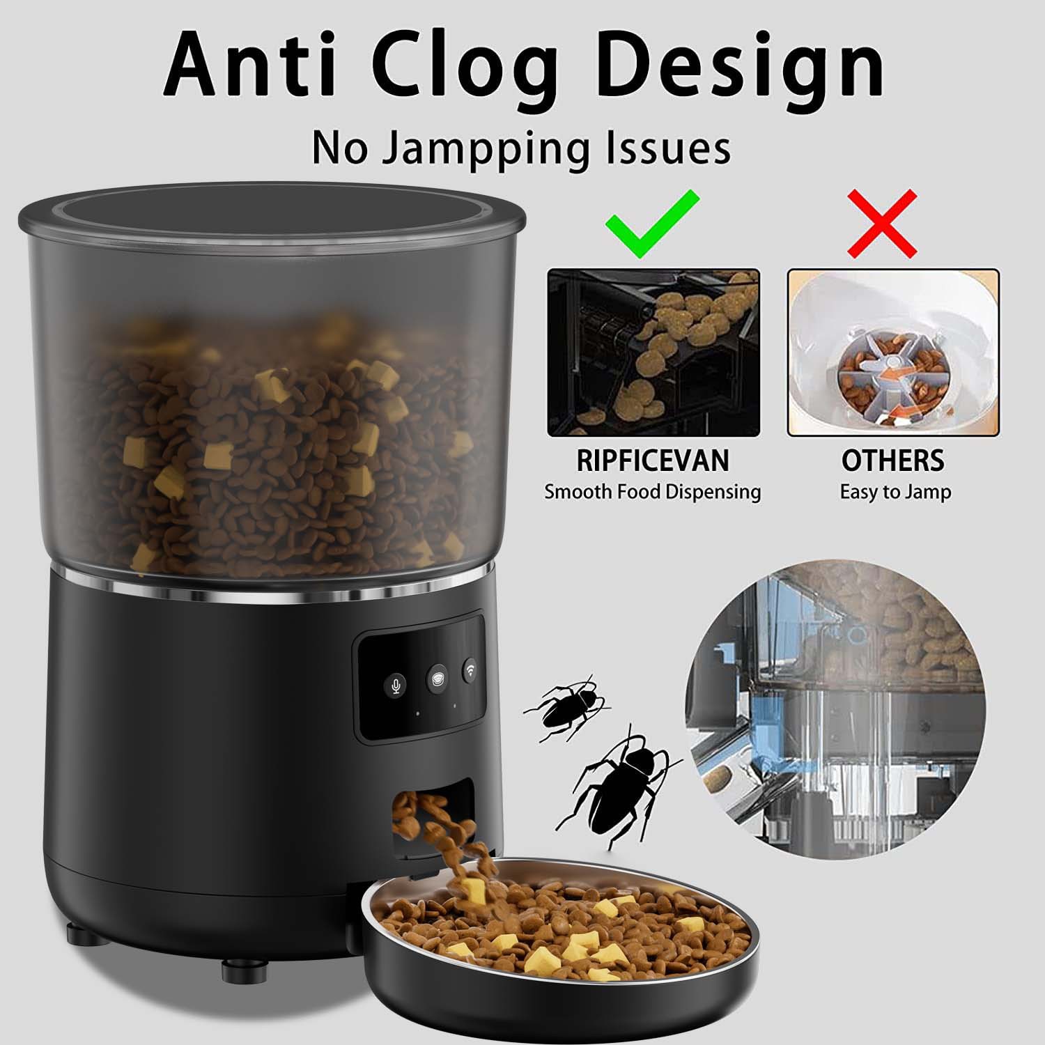 Smart Automatic Dog Cat Pet Feeder