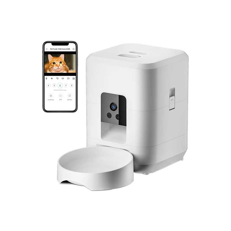 WiFi-Enabled Remote Pet Feeder with Camera