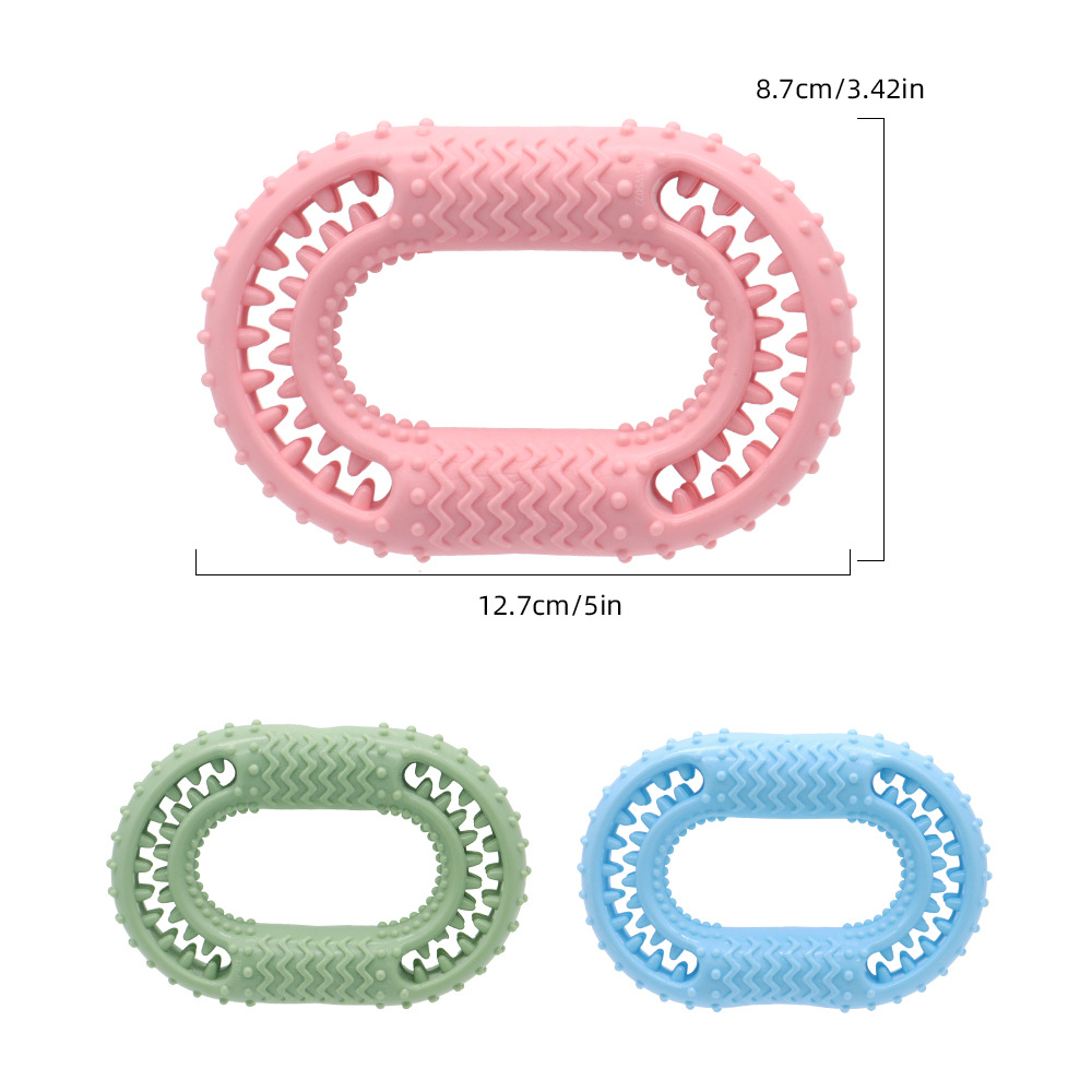TPR Chew Toy with Food Dispenser