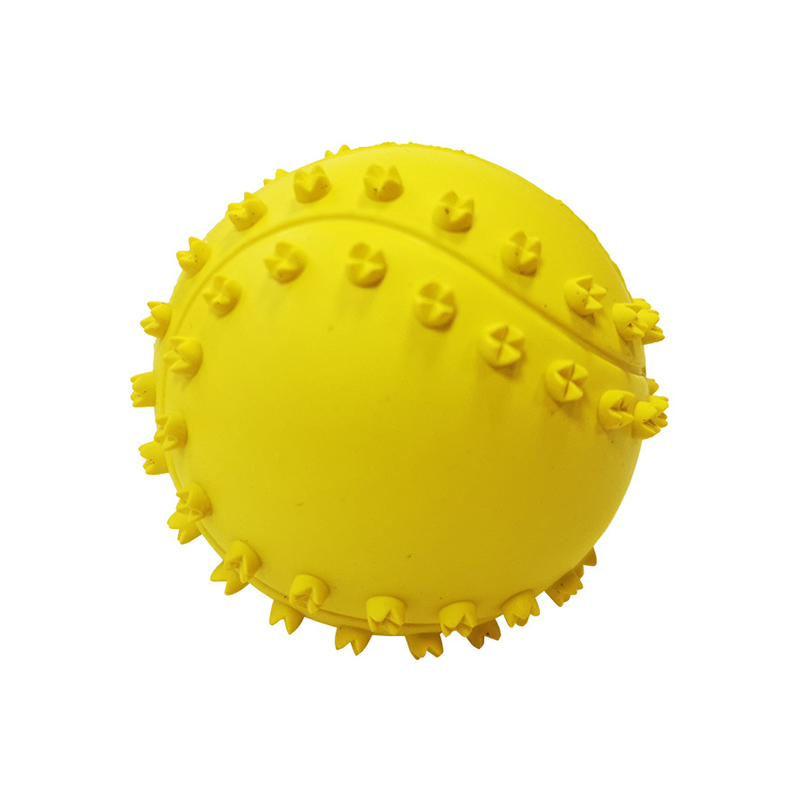 Rubber Chew Toys in Baseball and Volleyball Designs