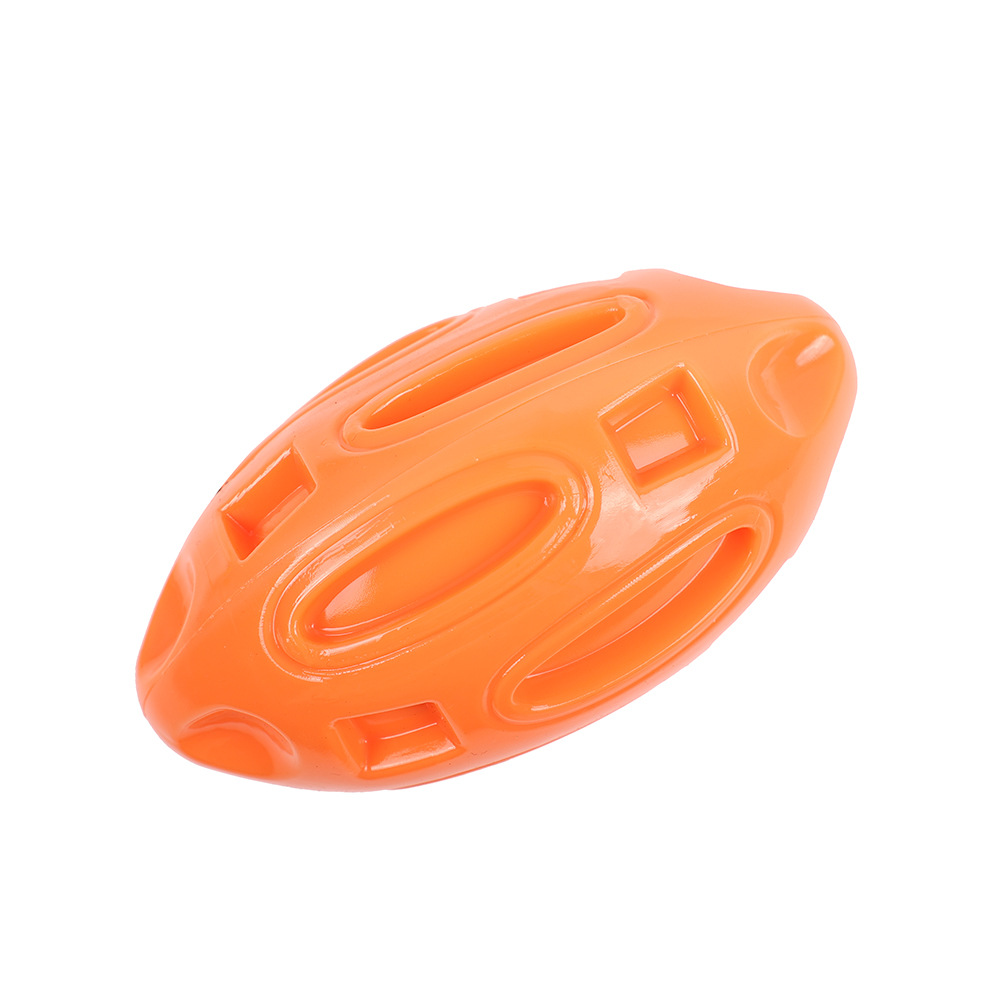 Rugby Ball-shaped Dental Chew Toy for Dogs