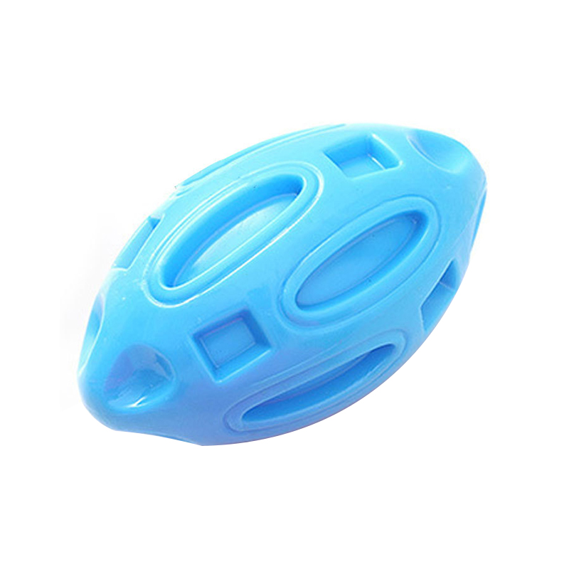 Rugby Ball-shaped Dental Chew Toy for Dogs