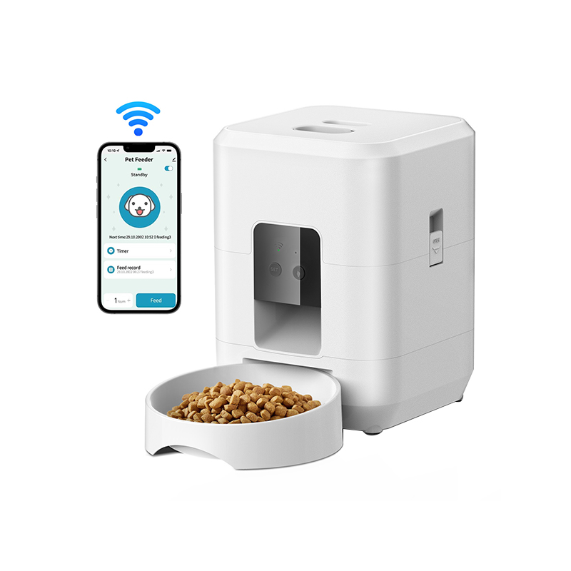 WiFi-Enabled Remote Pet Feeder with Camera