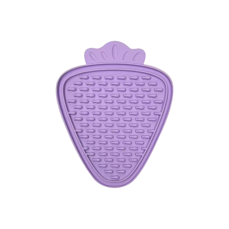 Carrot-Shaped Dog Lick Mat