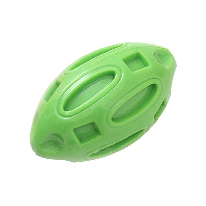 Rugby Ball-shaped Dental Chew Toy for Dogs