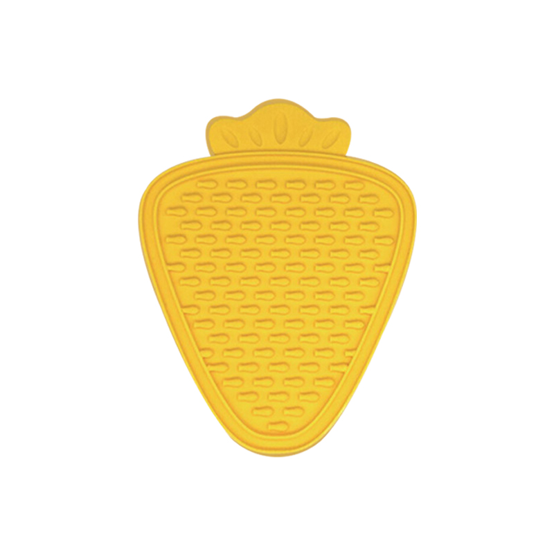 Carrot-Shaped Dog Lick Mat