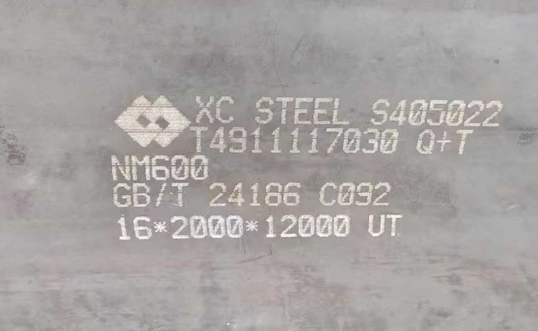 NM600 Wear Resistant Steel Plate Hot Rolled