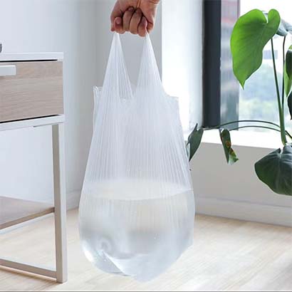 Transparent Thickened Vest Trash Bag