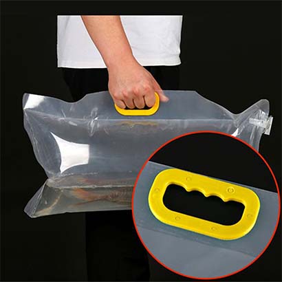 Oxygen Filled Plastic Live Fish Bags