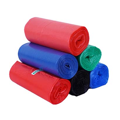 Colored Sorted Trash Bag