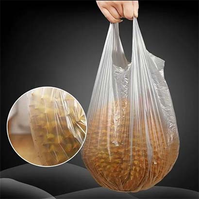 Transparent Thickened Vest Trash Bag