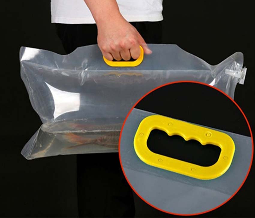 Oxygen Filled Plastic Live Fish Bags