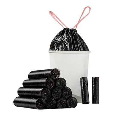 Colored Drawstring Trash Bag