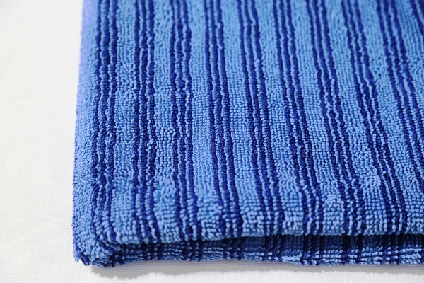 microfiber knitted pile fabrics