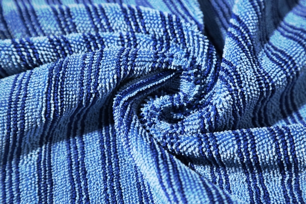 microfiber knitted pile fabrics