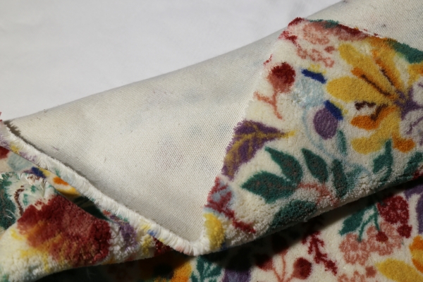 printed. Coral fleece fabric