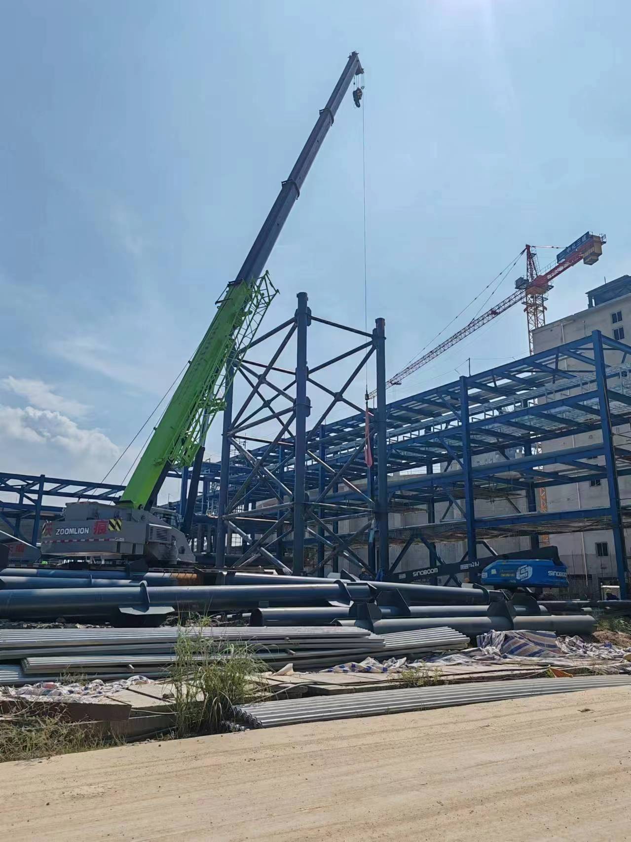 Heavy Duty Steel Structure Factory Building