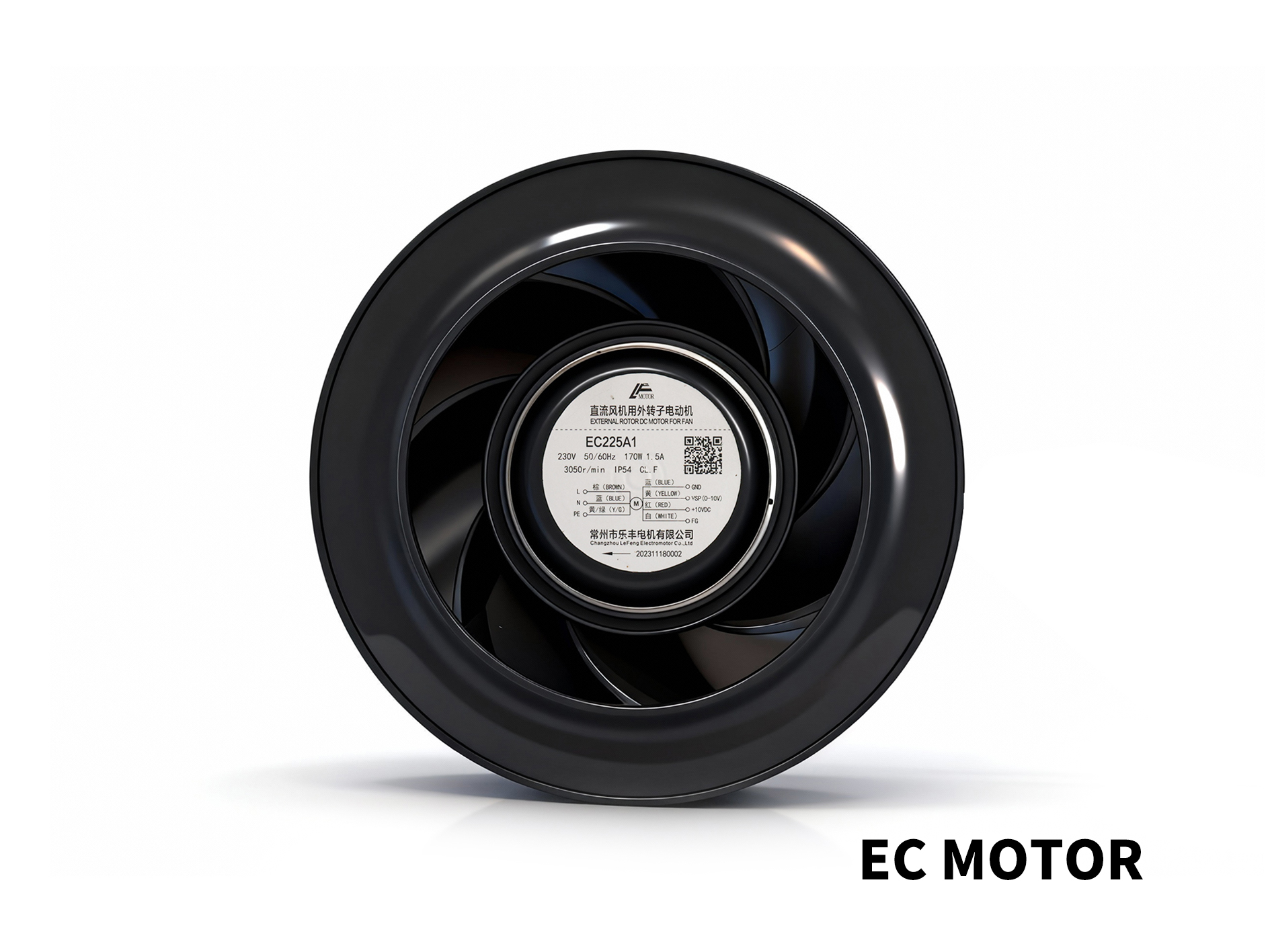 LF EXTERNAL ROTOR MOTOR POWERED FORWARD CENTRIFUGAL FAN