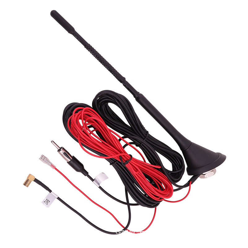 车载汽车AM/FM天线+DAB数字广播组合天线车载收音天线汽车DAB天线