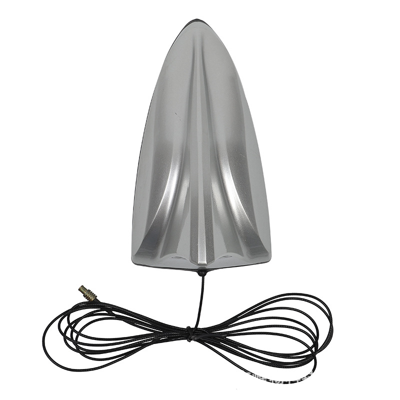 汽车鲨鱼鳍数字电视天线 银色磁铁安装 定制收音组合天线