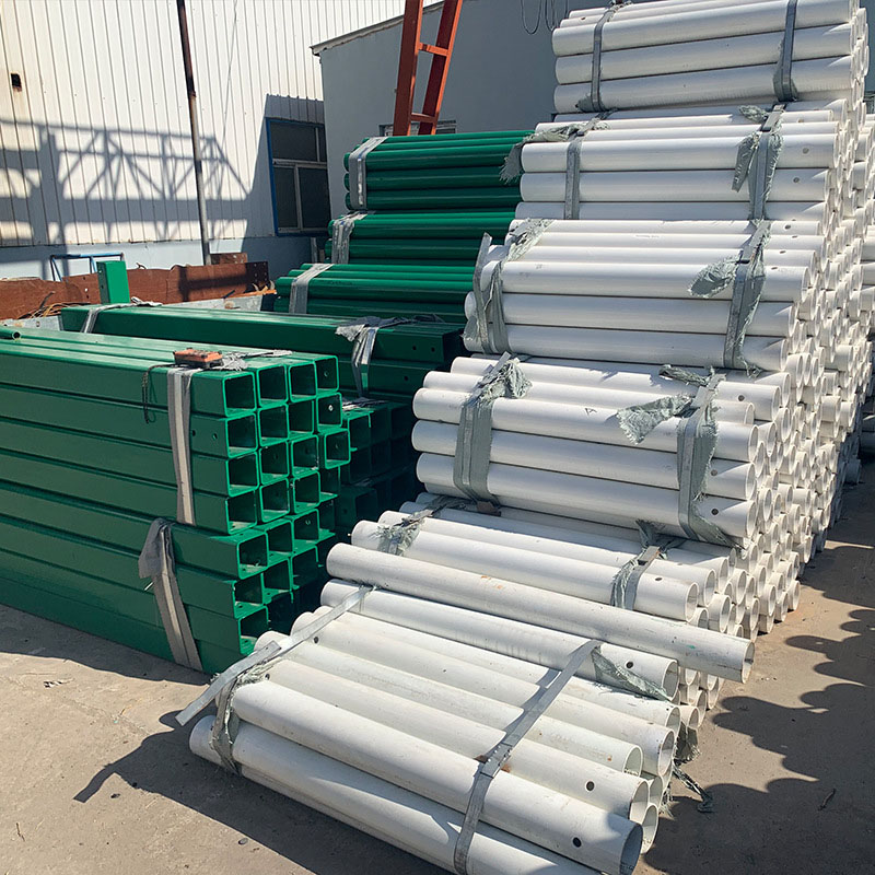 喷塑9016白色立柱