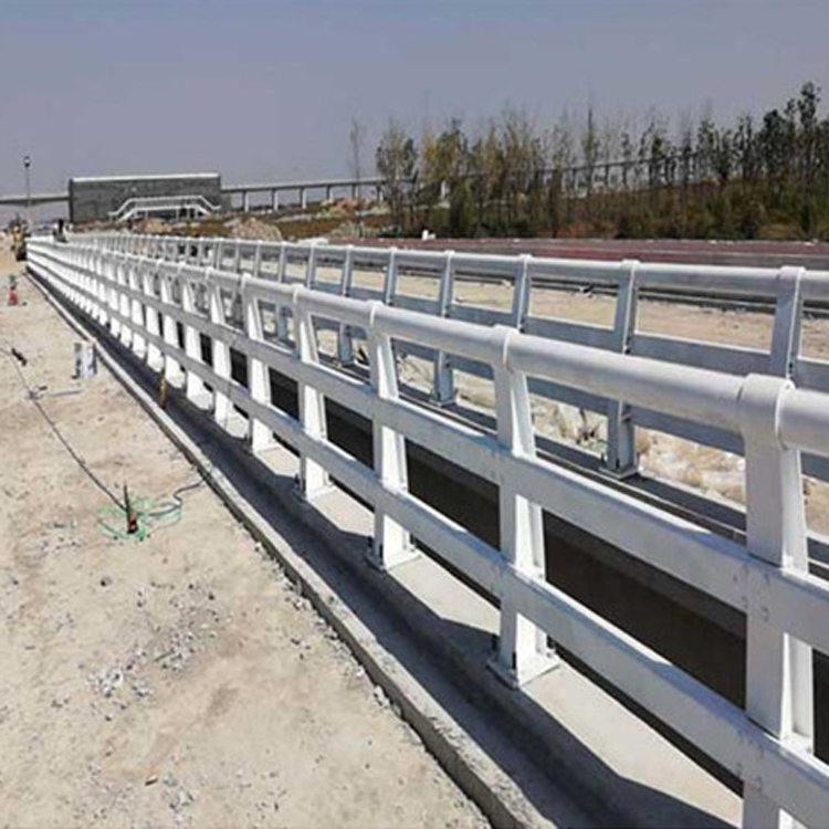 河道改造桥梁护栏  河堤仿古护 栏混凝土 筑浇人工造