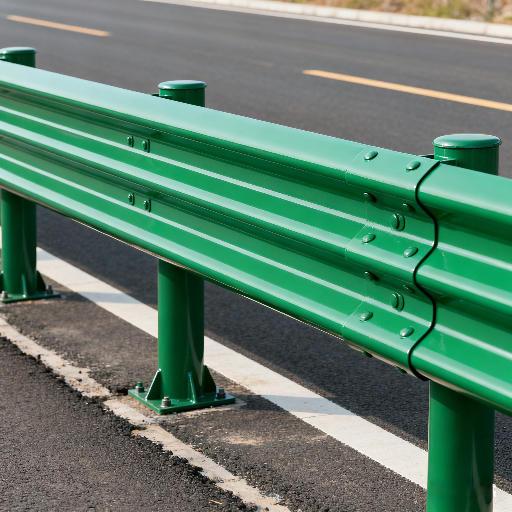 喷塑三波护栏板