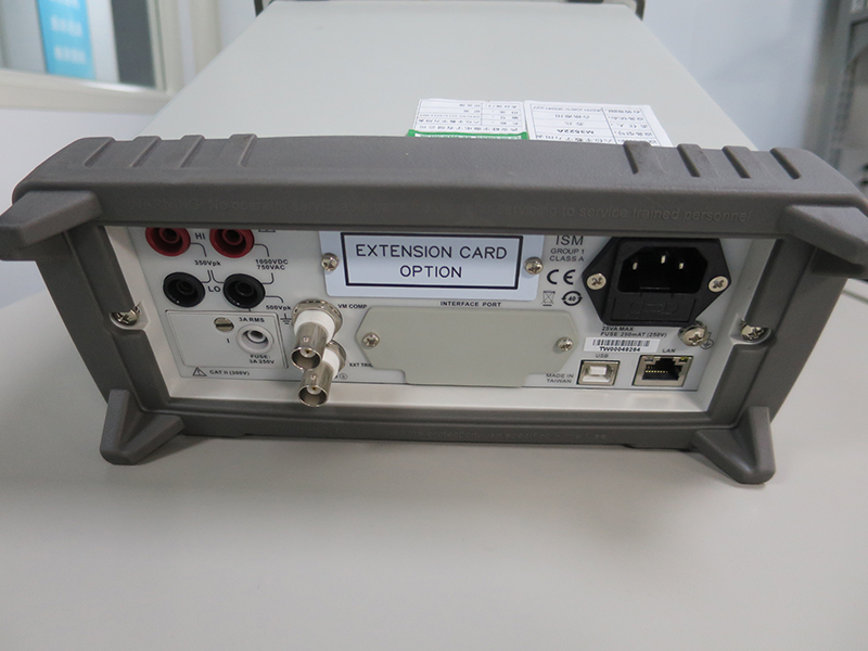 六位半数字万用表-背面x