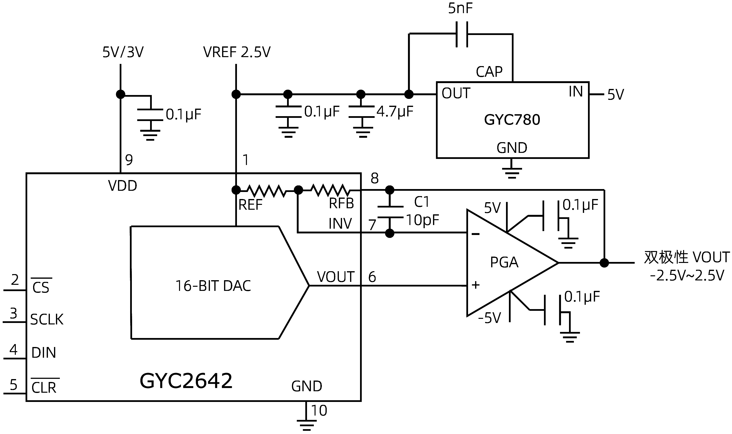 GYC2642典型应用连接