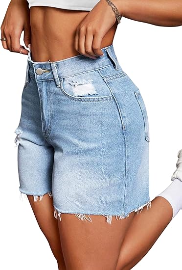 Women's denim shorts