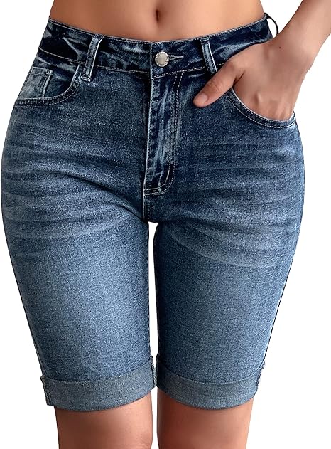 Women's denim shorts