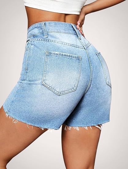 Women's denim shorts