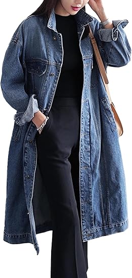 Denim Trench Coat