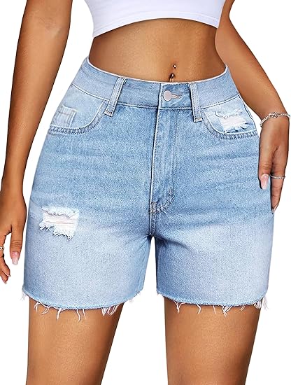 Women's denim shorts
