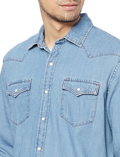 Men's denim shirt