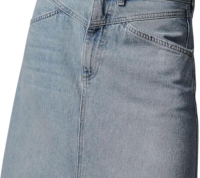 Vintage Denim Maxi Skirt