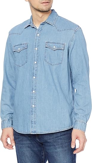 Men's denim shirt
