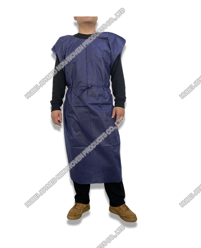 Non Woven Patient Gown without Sleeve