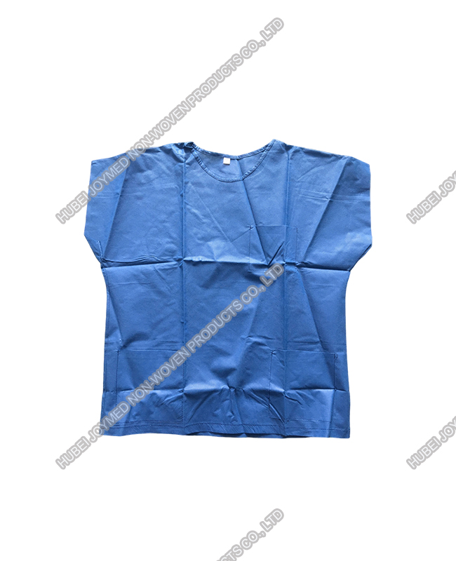 Non Woven Patient Gown without Sleeve