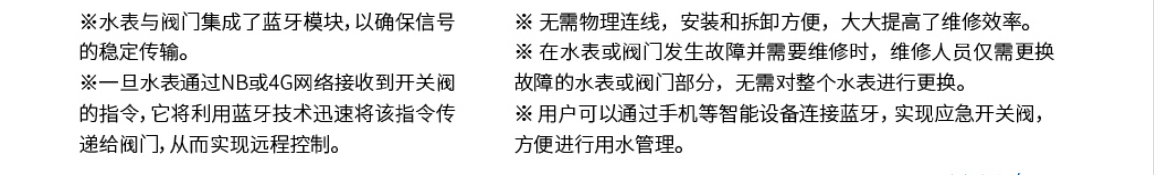 8阀控型大口径 NB-loT 物联网水表