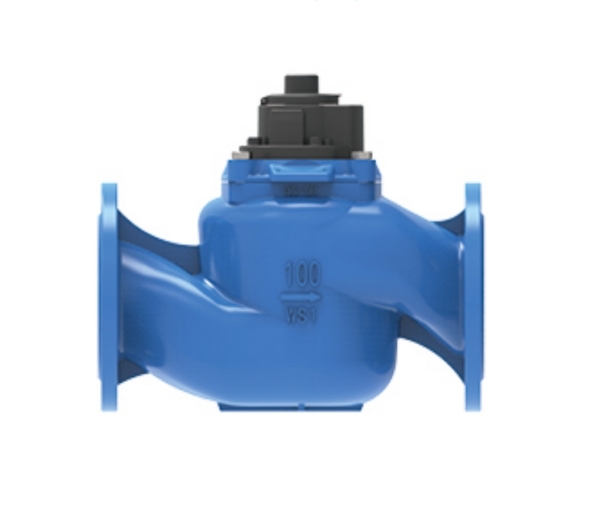 Large caliber base meter with messaging function