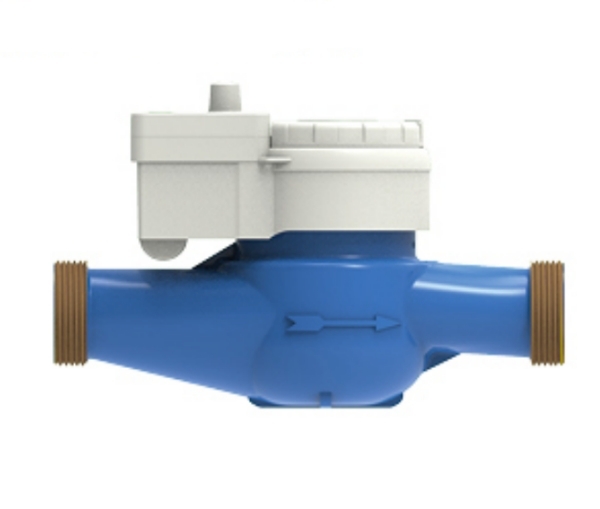 Large caliber base meter with messaging function