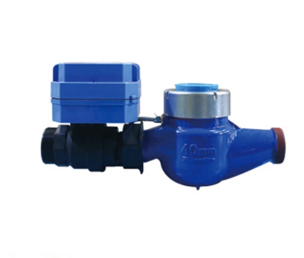 Multi card irrigation water meter with one meter