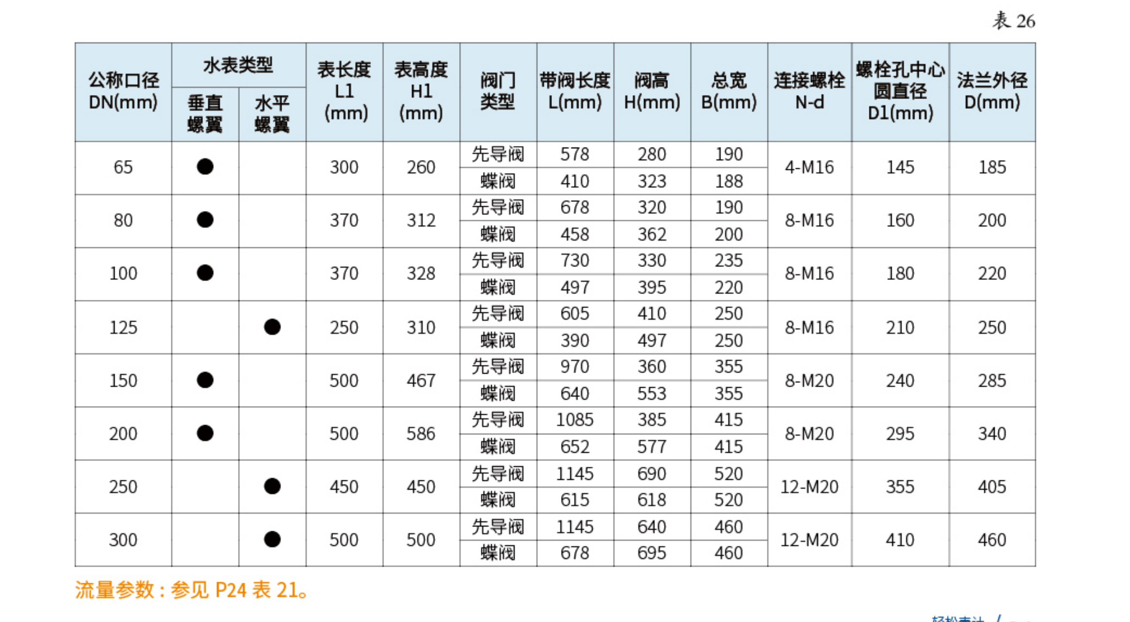 12阀控型大口径 NB-loT 物联网水表