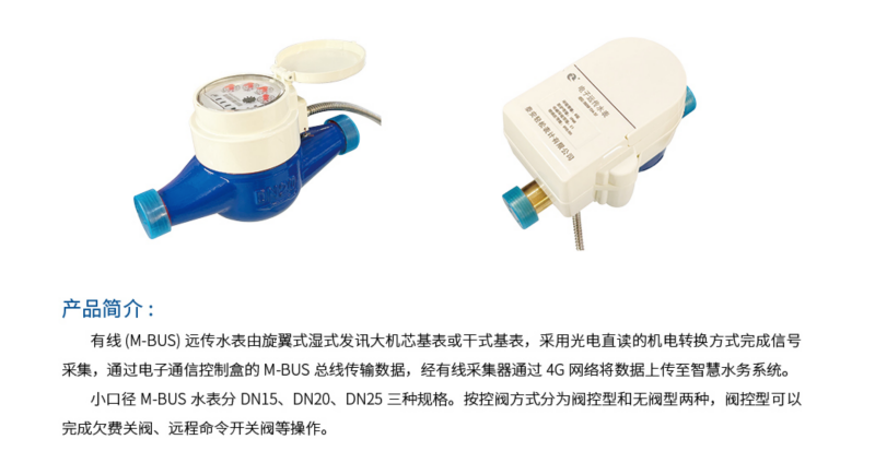 有线（M-BUS）远传水表3
