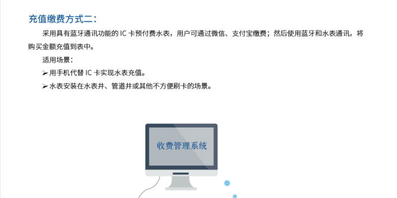 一体式IC卡预付费水表6
