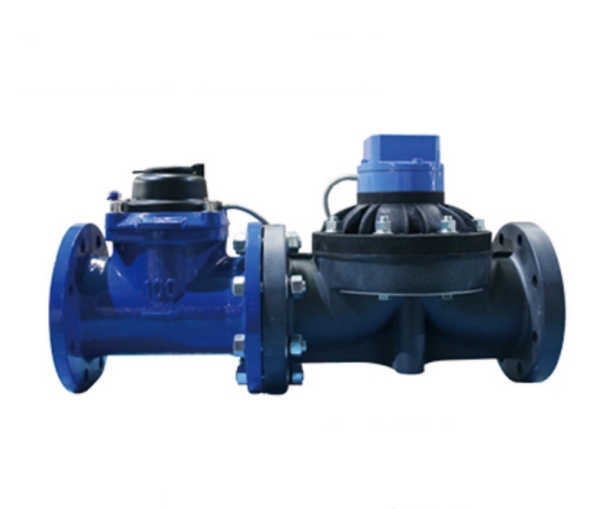 Integrated large-diameter IC card prepaid water meter