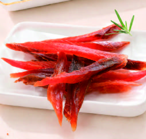烟熏三文鱼干
